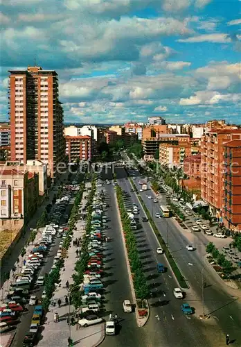 AK / Ansichtskarte Valladolid Paseo de Zorrilla y Casa de las Mercedes Valladolid