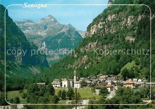 AK / Ansichtskarte Sonogno Valle Verzasca Alpen Sonogno