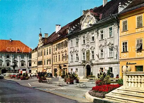 AK / Ansichtskarte St_Veit_Glan Hauptplatz mit Rathaus St_Veit_Glan
