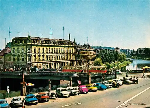 AK / Ansichtskarte Oradea Vue sur la riviere Crisul Impetueux Oradea