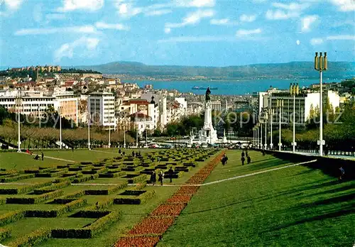 AK / Ansichtskarte Lisboa Parque Eduardo VII Jardim Monumento Lisboa