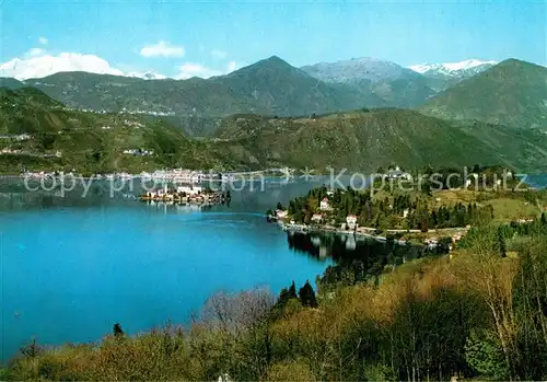 AK / Ansichtskarte Lago_d_Orta Isola e Orta San Giulio Alpi Lago_d_Orta