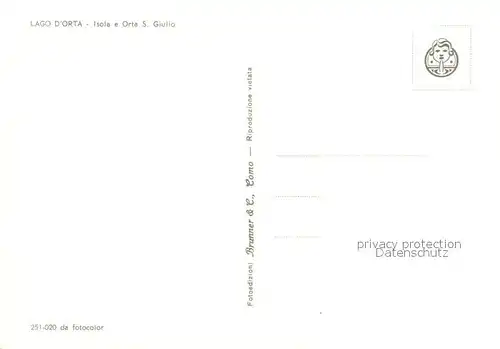 AK / Ansichtskarte Lago_d_Orta Isola e Orta San Giulio Alpi Lago_d_Orta