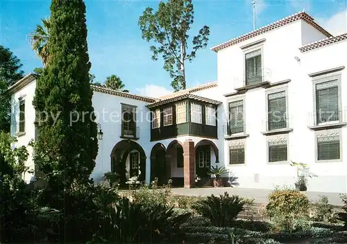 AK / Ansichtskarte Madeira_Portugal Quinta das Cruzes Museu Fachada principal do Edificio 