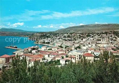 AK / Ansichtskarte Pilos_Pylos_Greece_Griechenland Panorama Blick von der Festung 