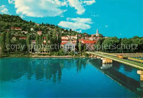 AK / Ansichtskarte Metkovici Stadtbild mit Bruecke Metkovici