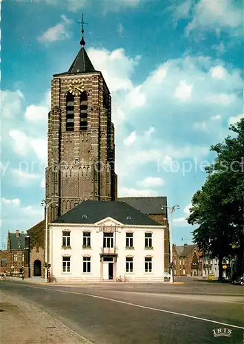 AK / Ansichtskarte Mol Kerk en Gemeentehuis Mol