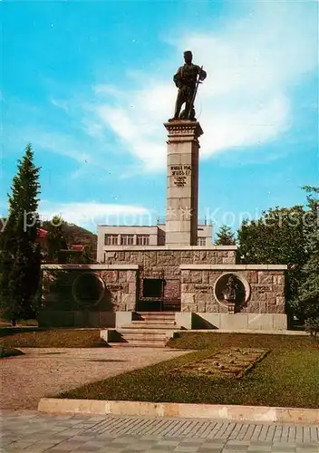 AK / Ansichtskarte Sliven Denkmal Hadshi Dimitar Sliven