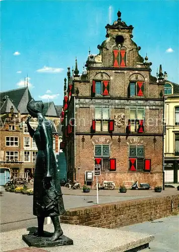 AK / Ansichtskarte Nijmegen Mariken van Nimweghen Statue Altstadt Nijmegen