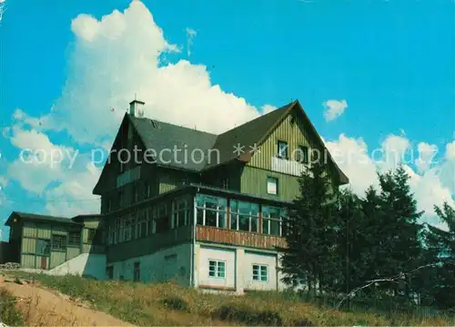 AK / Ansichtskarte Gory_Sowie_Eulengebirge Dom Wycieczkowy Orzel na Przeleczy Sokolej Gory_Sowie_Eulengebirge