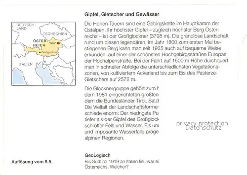 AK / Ansichtskarte Grossglockner  Grossglockner
