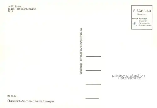 AK / Ansichtskarte Imst_Tirol Tschirgant  Imst_Tirol