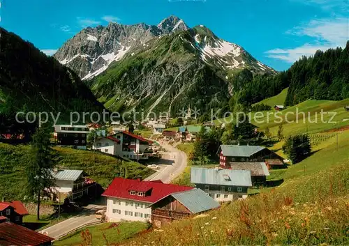 AK / Ansichtskarte Mittelberg_Kleinwalsertal Widderstein Mittelberg_Kleinwalsertal