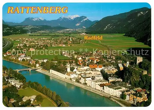 AK / Ansichtskarte Rattenberg_Tirol Radfeld Fliegeraufnahme Rattenberg Tirol