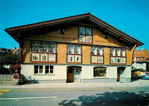 AK / Ansichtskarte Appenzell_IR Haus der 12 Monate  Appenzell IR