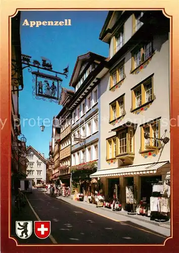 AK / Ansichtskarte Appenzell_IR Hauptgasse  Appenzell IR