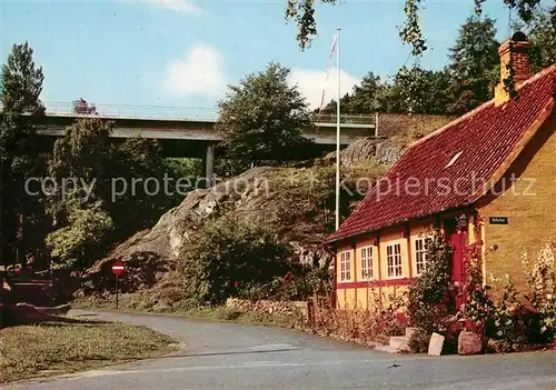 AK / Ansichtskarte Gudhjem Broen over Holkadalen Gudhjem