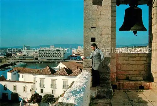 AK / Ansichtskarte Faro_Portugal Torre da Se  