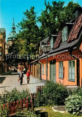 AK / Ansichtskarte Stockholm M?ster Mikaelsgata Katarina kyrka Stockholm