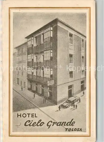 AK / Ansichtskarte Tolosa Hotel Cielo Grande 