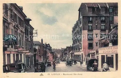 AK / Ansichtskarte Lisieux Boulevard Ste Anne Lisieux