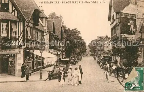 AK / Ansichtskarte Deauville Plage Fleurie  Deauville