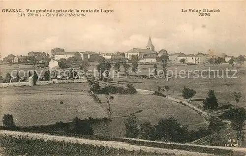 AK / Ansichtskarte Grazac_Haute Garonne Route de Lapte Grazac Haute Garonne