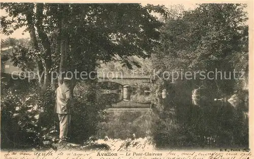 AK / Ansichtskarte Avallon Pont Claireau Avallon