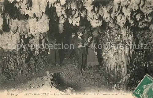 AK / Ansichtskarte Arcy sur Cure_Yonne Grottes Arcy sur Cure Yonne