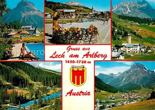 AK / Ansichtskarte Lech_Vorarlberg  Lech Vorarlberg