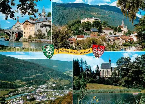 AK / Ansichtskarte Murau_Steiermark Stolzalpe Frauenalpe St. Leonhard Kirche  Murau_Steiermark