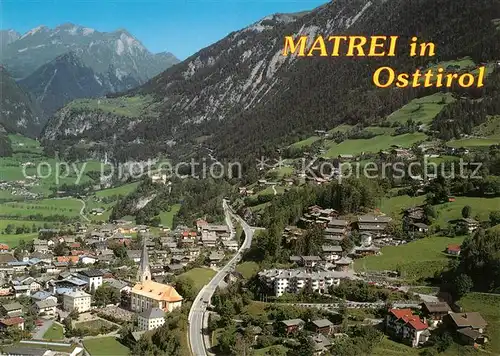 AK / Ansichtskarte Matrei_Osttirol Fliegeraufnahme Matrei_Osttirol
