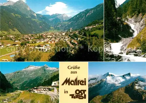 AK / Ansichtskarte Matrei_Osttirol Umbalf?lle Matreier Tauernhaus Grossvenediger Matrei_Osttirol