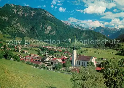 AK / Ansichtskarte Hindelang Bad Oberdorf  Iseler  Hindelang