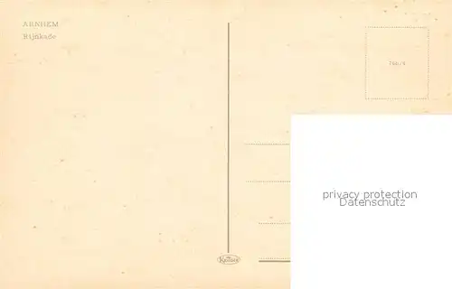 AK / Ansichtskarte Arnhem Rijnkade Arnhem