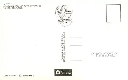 AK / Ansichtskarte Kyleakin Panorama 