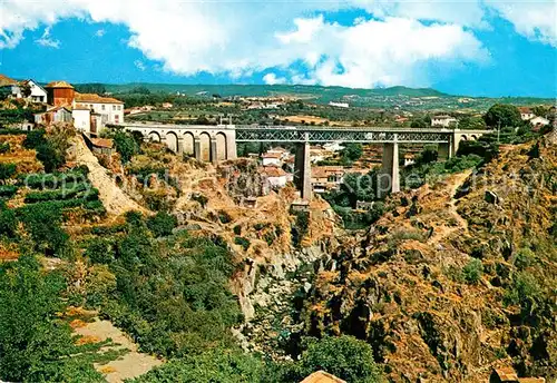 AK / Ansichtskarte Vila_Real_de_Santo_Antonio Ponte rodoviaria sobre o Corgo Viadukt Vila_Real