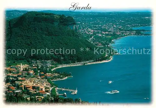 AK / Ansichtskarte Garda_Lago_di_Garda Gardasee Fliegeraufnahme Garda_Lago_di_Garda