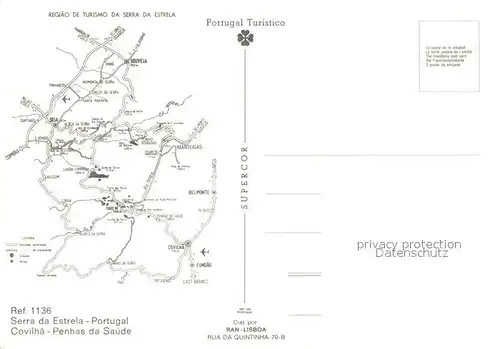 AK / Ansichtskarte Covilha Penhas da Saude Serra da Estrela Covilha