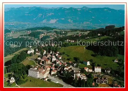 AK / Ansichtskarte Walzenhausen_AR Blick auf St. Margrethen und Rheintal Fliegeraufnahme Walzenhausen AR