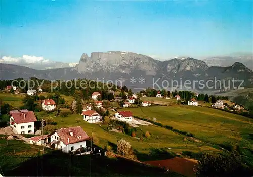 AK / Ansichtskarte Collalbo_Klobenstein Panorama Blick gegen die Dolomiten 