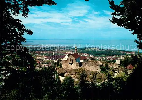 AK / Ansichtskarte Gebhardsberg_Vorarlberg Panorama Blick auf den Bodensee Gebhardsberg Vorarlberg