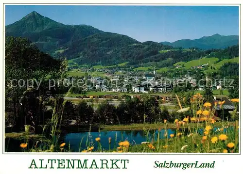 AK / Ansichtskarte Altenmarkt_Pongau Sommerfrische Landschaftspanorama Alpen Altenmarkt Pongau