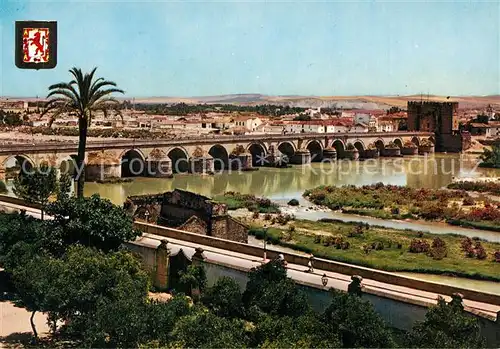 AK / Ansichtskarte Cordoba_Andalucia Puente Romano y Campo de la Verdad Cordoba Andalucia