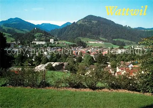 AK / Ansichtskarte Wattwil Panorama Wattwil