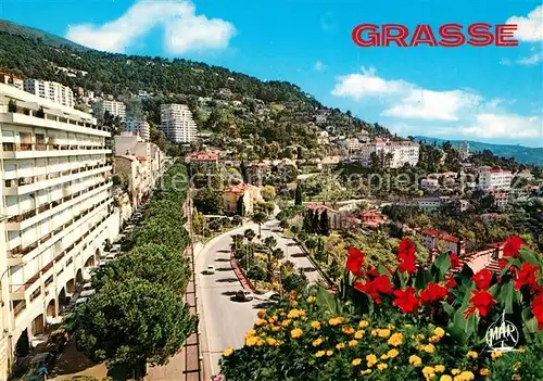 AK / Ansichtskarte Grasse_Alpes_Maritimes Boulevard Thiers Grasse_Alpes_Maritimes