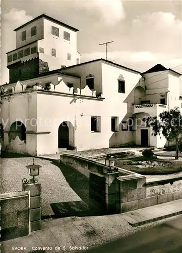 AK / Ansichtskarte Evora Convento de San Salvador Kloster Evora