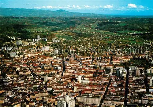 AK / Ansichtskarte Graz_Steiermark mit Blick auf Herz Jesu Kirche Krankenhaus Ries und Ragnitz Fliegeraufnahme Graz_Steiermark