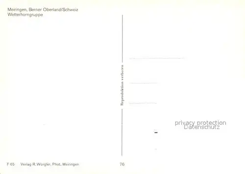 AK / Ansichtskarte Meiringen_BE Panorama gegen Wetterhorngruppe Berner Alpen Fliegeraufnahme Meiringen BE