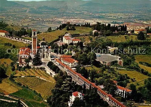 AK / Ansichtskarte Vicenza Santuario di Monte Berico veduta aerea Vicenza